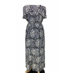 Hollister Large Dress Strapless Maxi Dress